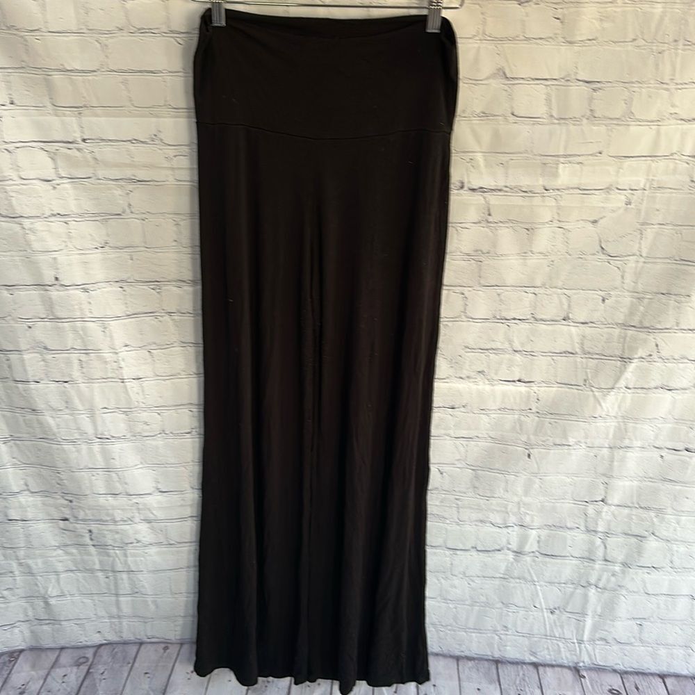 Made by Johnny Black Wide Leg Pants Large Flowy Comfy Everyday Essential